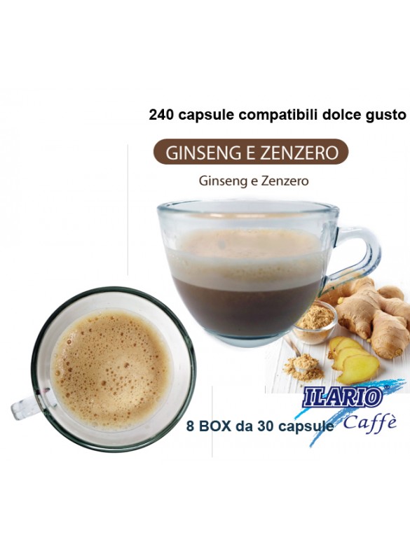 30 cps GINSENG E ZENZERO DOLCE GUSTO